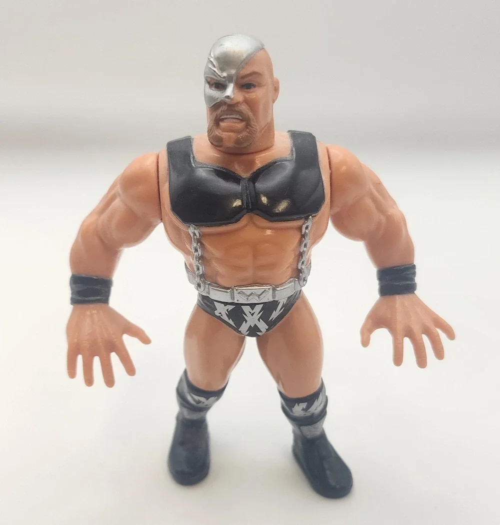 Vintage The Warlord Action Figure WWF Hasbro Titan WWE Toy Wrestling 1993